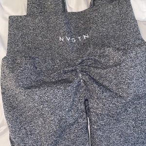Black speckled scrunch NVGTN leggings. Brand new.
